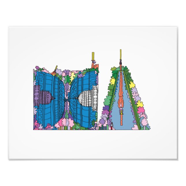 Custom Print | WASHINGTON, DC (DCA) (Front)