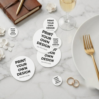 Custom Print Your Own | Printing My Own To Order Confetti