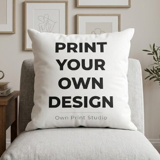 Custom Print Your Own | Printing My Own To Order Cushion