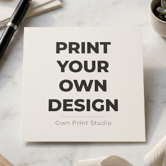 Custom Print Your Own | Printing My Own To Order Discount Card