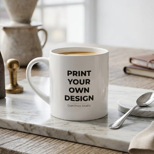 Custom Print Your Own Printing My Own To Order Espresso Cup