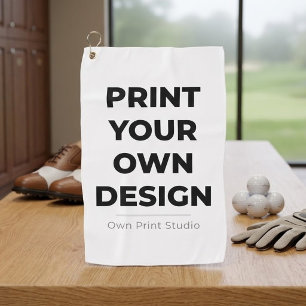 Custom Print Your Own Printing My Own To Order Golf Towel
