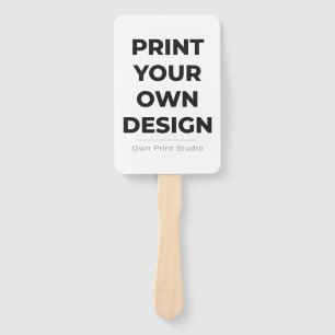 Custom Print Your Own   Printing My Own To Order Hand Fan