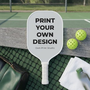 Custom Print Your Own Printing My Own To Order Pickleball Paddle
