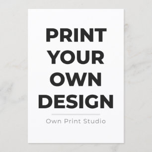 Custom Print Your Own   Printing My Own To Order Programme