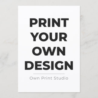 Custom Print Your Own | Printing My Own To Order Programme