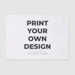 Custom Print Your Own Printing My Own To Order Tissue Paper
