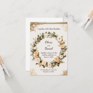 Custom Printable Wedding Template