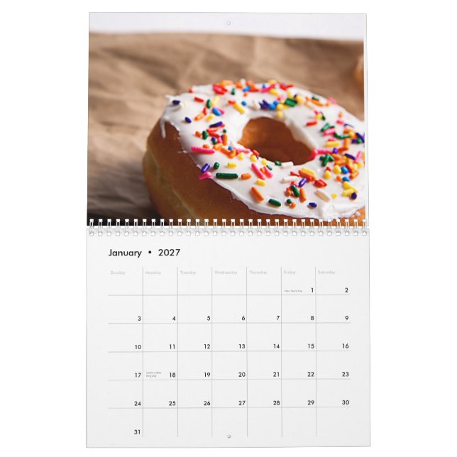 Custom Printed Calendar (Jan 2027)