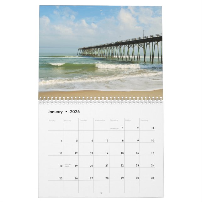 Custom Printed Calendar (Jan 2026)