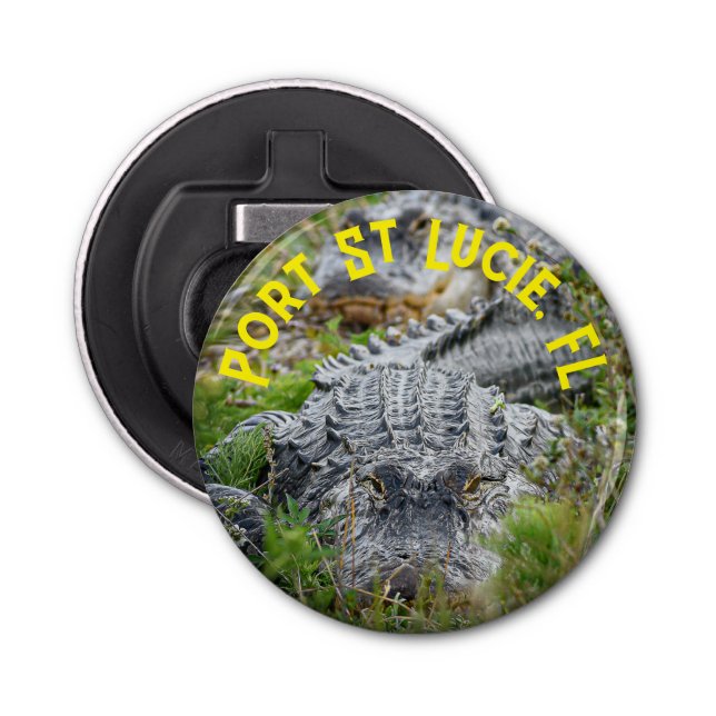 "Custom Printed" Gators Magnet Bottle Opener (Front)
