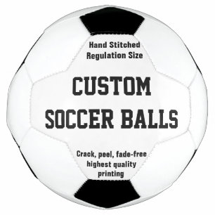 Custom Printed Personalised Soccer Ball