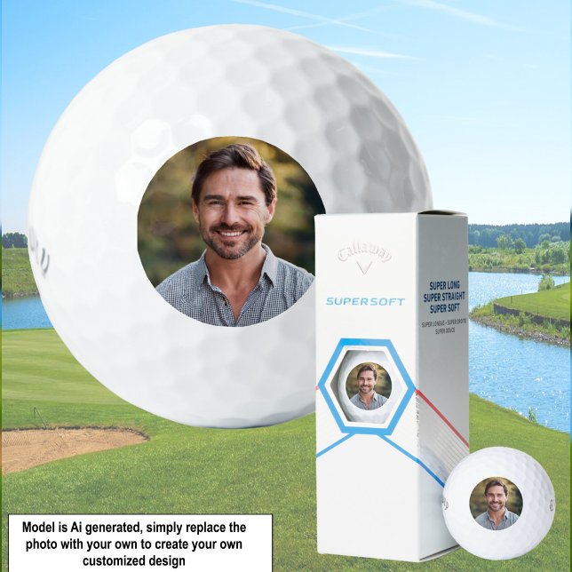 Custom Printed Photo Golf Balls Create Your Own (Creator Uploaded)
