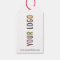 Custom Printed Retail Hang Tags with String Logo