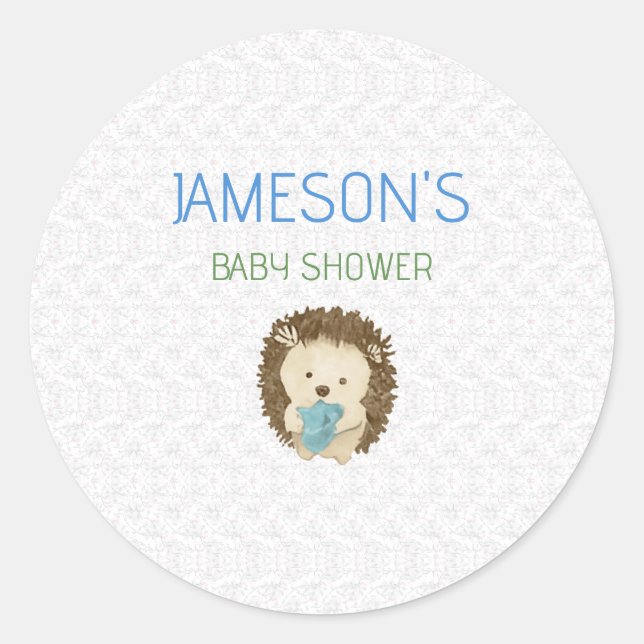 Custom Printed Stickers Personalized Party | Elega (Front)