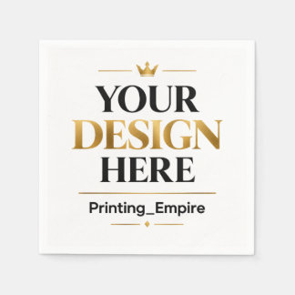 Custom Printing - No Minimum Wholesale Bulk Order Napkin