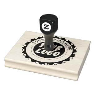 Custom Professional Business Logo create your own Rubber Stamp