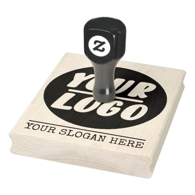 Custom Professional Business Logo create your own Rubber Stamp (Stamp)