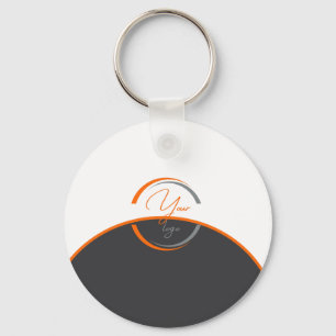 custom professional business logo only key ring