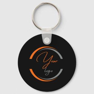 custom professional business logo only  key ring