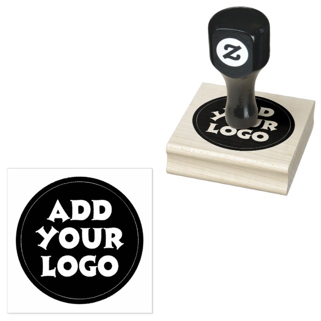 custom professional business logo only  rubber stamp (Stamped)