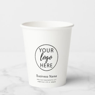 Custom Professional Business Logo Paper Cups