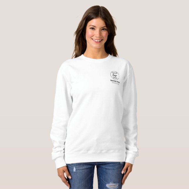 Custom Professional Business Logo Sweatshirt (Front Full)