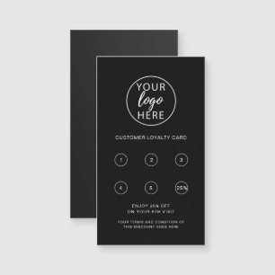 Custom Professional Business Loyalty Card