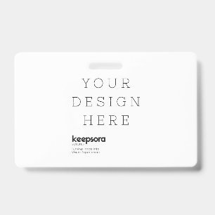 Custom Professional ID Badge