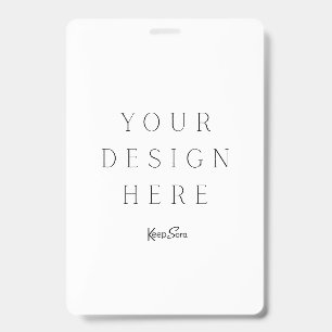 Custom Professional ID Badge