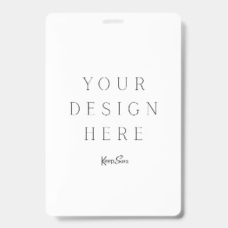 Custom Professional ID Badge