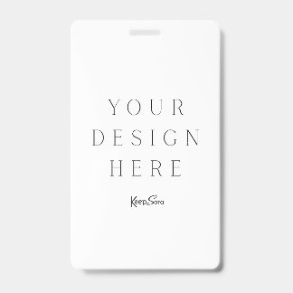 Custom Professional ID Badge