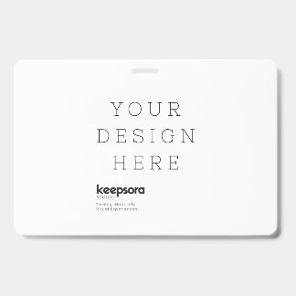 Custom Professional ID Badge