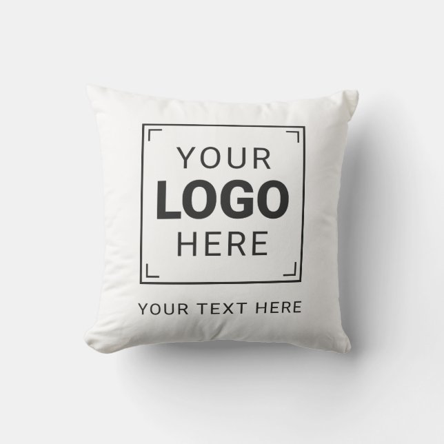 Custom Professional Logo Business Cushion (Front)