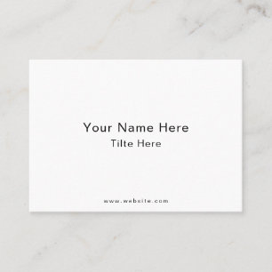 Custom Professional Mighty 3.5" x 2.5" Business Card