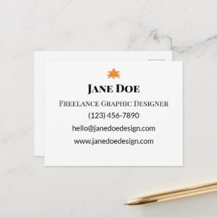 Custom Professional or Personal Contact Cards