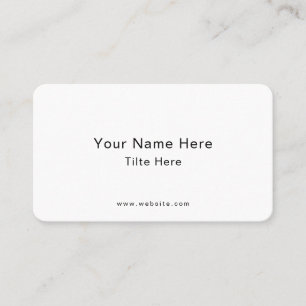 Custom Professional Standard 3.5" x 2.0" Business Card
