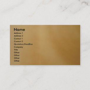 Custom Profile Card