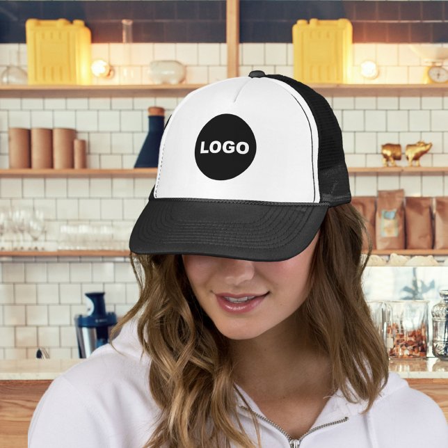 Custom Promo Staff Employee Business Company Logo  Trucker Hat (Custom Promo Staff Employee Business Company Logo Trucker)