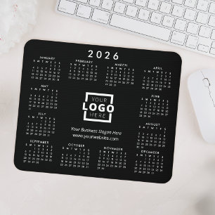 Custom Promotional Business Logo 2022 Calendar Mouse Pad