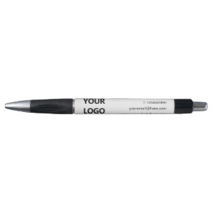 Custom Promotional Business Logo and Text Pen