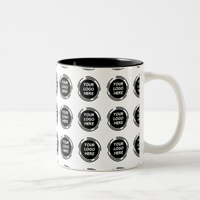 Custom Promotional Business Logo Branded Mug (Right)