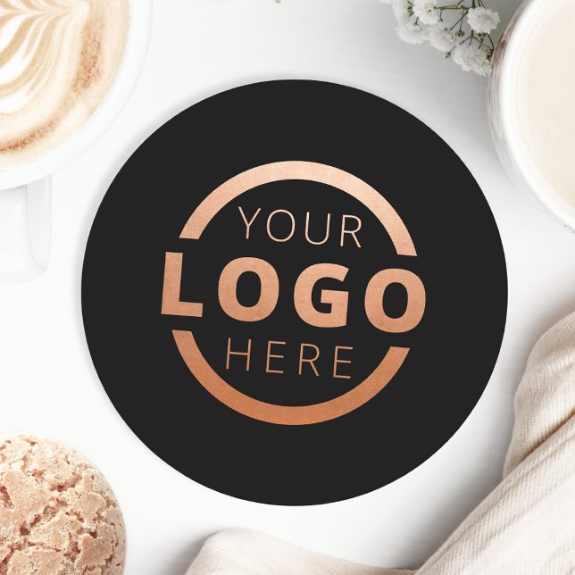 Custom Promotional Business Logo Branded Round Paper Coaster (Creator Uploaded)