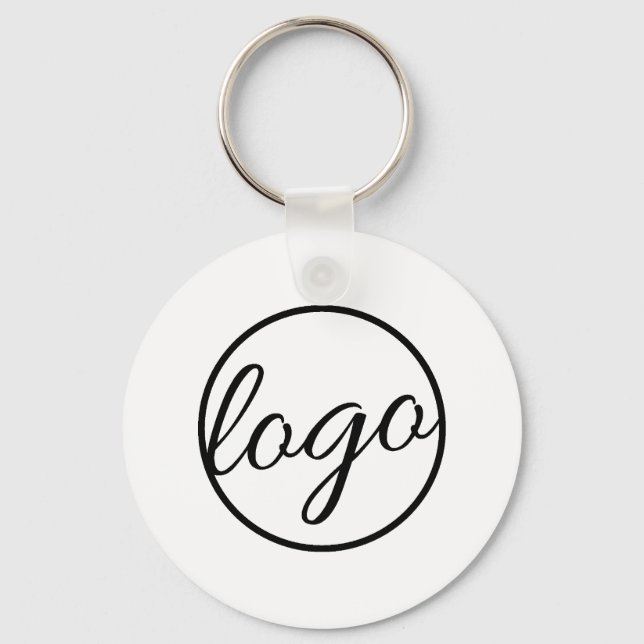 Custom Promotional Business Logo Key Ring (Front)