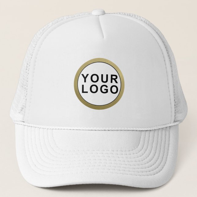 Custom Promotional Business Logo Trucker Hat (Front)