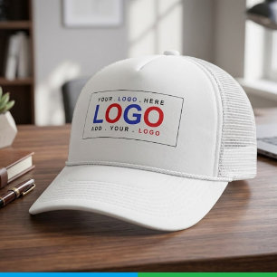 Custom Promotional Company Business Logo Trucker Hat