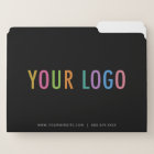 Custom Promotional File Folders with Company Logo