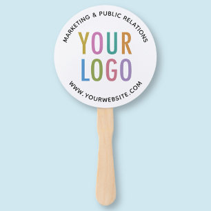 Custom Promotional Hand Fans with Logo Personalise
