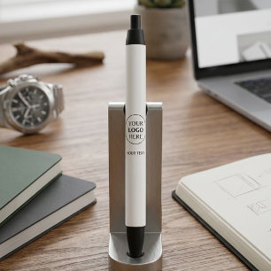 Custom Promotional Logo Black Ink Pen