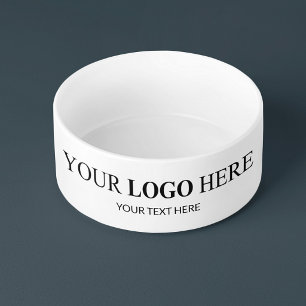 Custom Promotional Logo – No Minimum Order Bowl